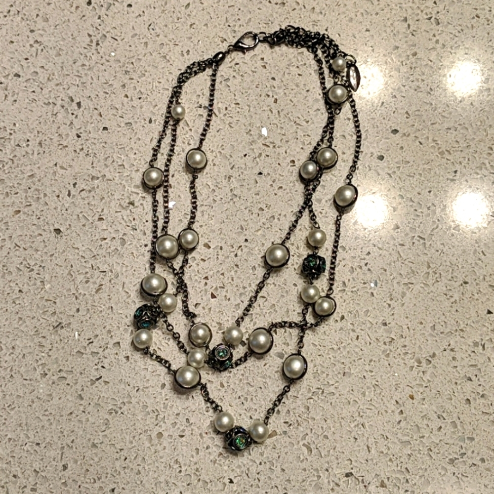 Coldwater Creek Three Layer Necklace